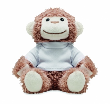 Logo trade business gifts image of: Teddy monkey plush