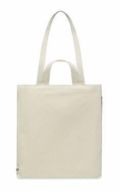 Logo trade advertising products image of: Recycled cotton shopping bag