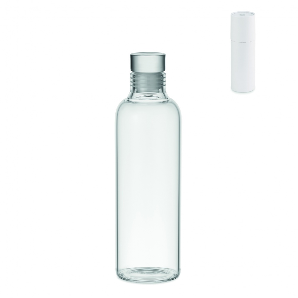 Logo trade promotional merchandise photo of: Borosilicate bottle 500 ml