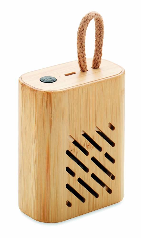 Logotrade promotional items photo of: 3W Bamboo wireless speaker