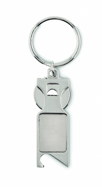 Logo trade promotional products picture of: Euro Token key ring Porvoo