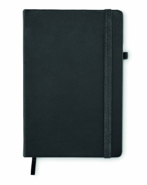 Logotrade promotional product picture of: Recycled Leather A5 notebook