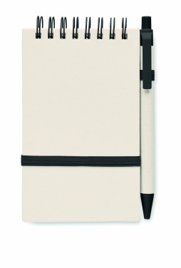 Logo trade promotional items picture of: A6 milk carton notebook set