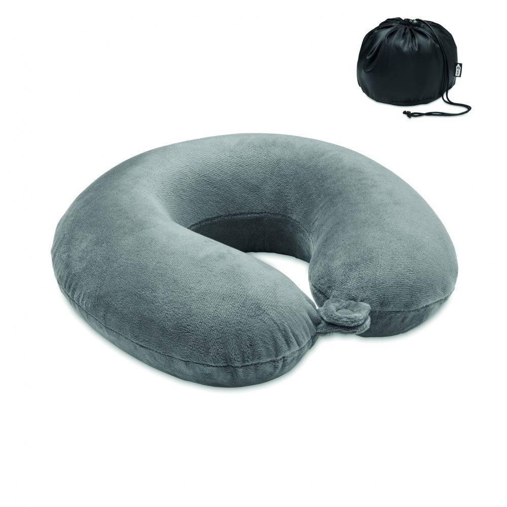 Logo trade advertising product photo of: Travel Pillow in 210D RPET