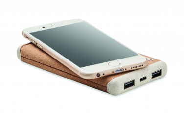 Logo trade corporate gift photo of: Wireless 10000mAh PowerBank