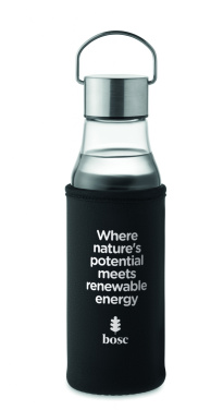 Logo trade promotional item photo of: Glass bottle 500 ml