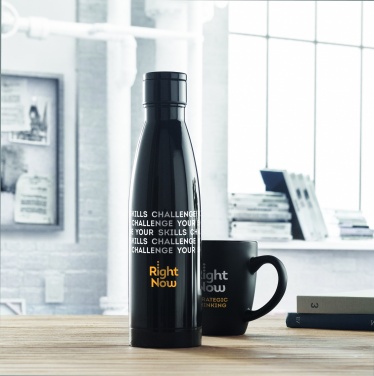Logotrade promotional giveaway image of: Thermometer bottle 500ml