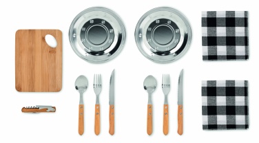 Logotrade promotional giveaways photo of: Picnic 2 person set in pouch