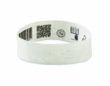 Logo trade promotional gifts image of: Sheet of seed paper wristbands