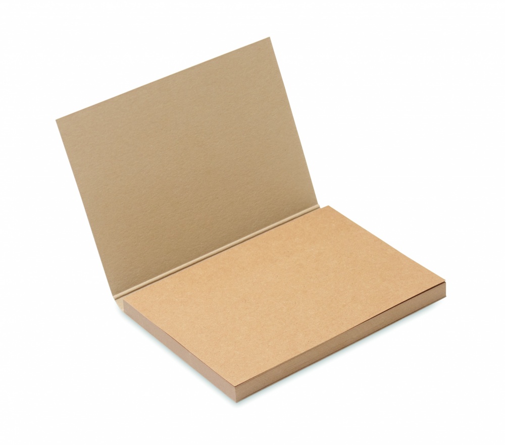 Logo trade promotional products picture of: Recycled paper memo block