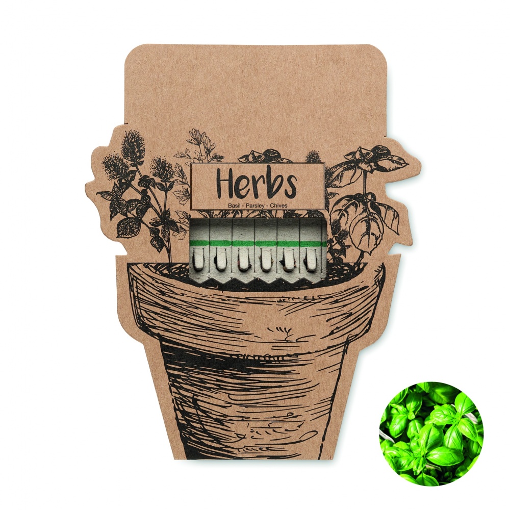 Logotrade promotional product picture of: Herb seeds sticks