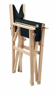 Logotrade corporate gift picture of: Foldable wooden beach chair