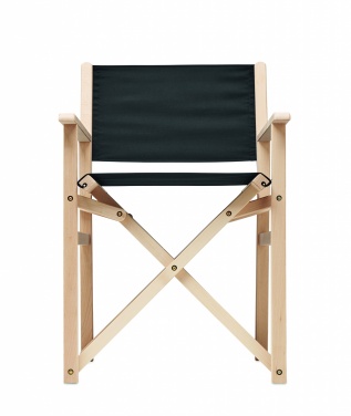 Logotrade advertising products photo of: Foldable wooden beach chair