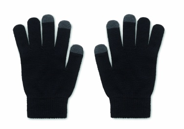 Logotrade promotional giveaway picture of: RPET tactile gloves