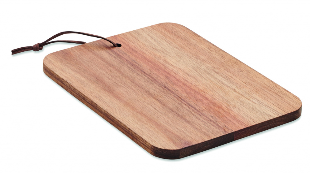 Logo trade promotional giveaways image of: Acacia wood cutting board