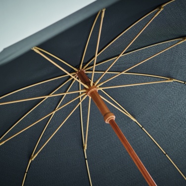 Logotrade business gift image of: 23,5 inch RPET/bamboo umbrella