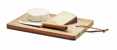 Logo trade promotional product photo of: Acacia wood cheese board set Hannover