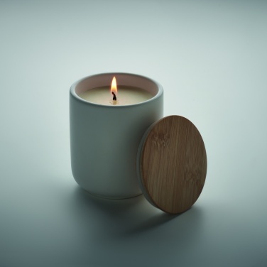 Logotrade promotional giveaway image of: Plant based wax candle 200 gr