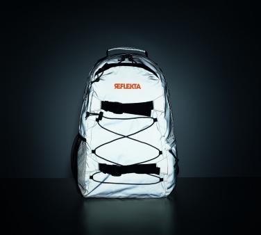 Logotrade promotional gift picture of: High reflective backpack 190T