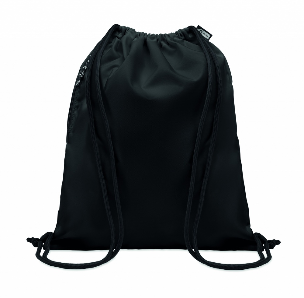 Logotrade advertising product image of: Large drawstring bag 300D RPET