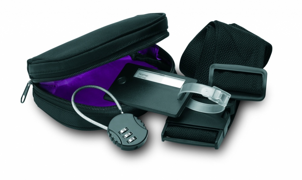 Logo trade corporate gift photo of: 3 piece travel set
