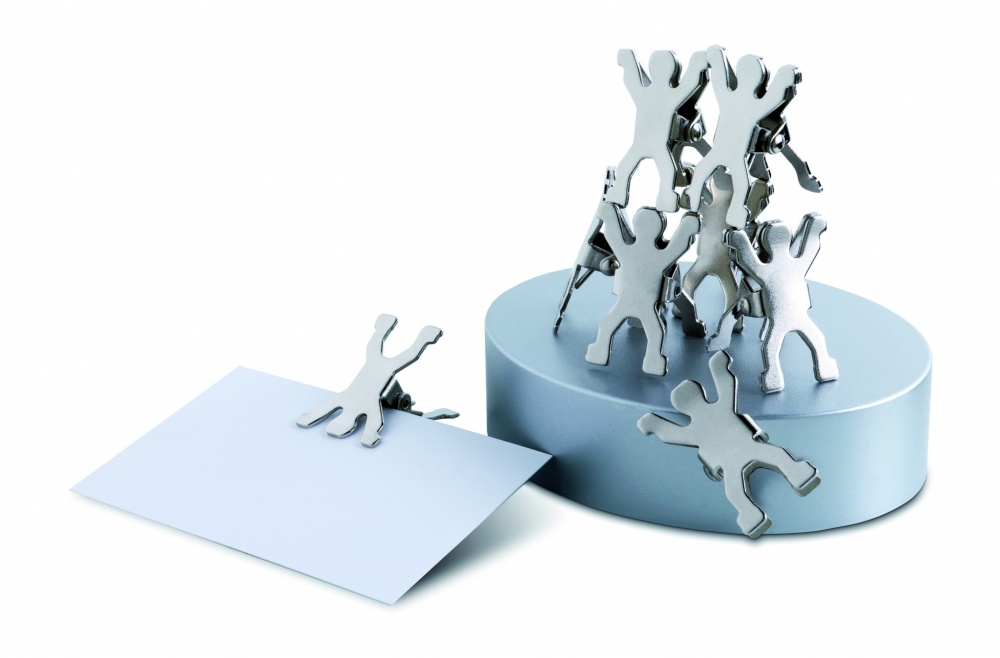 Logo trade promotional items picture of: Magnetic clips with base