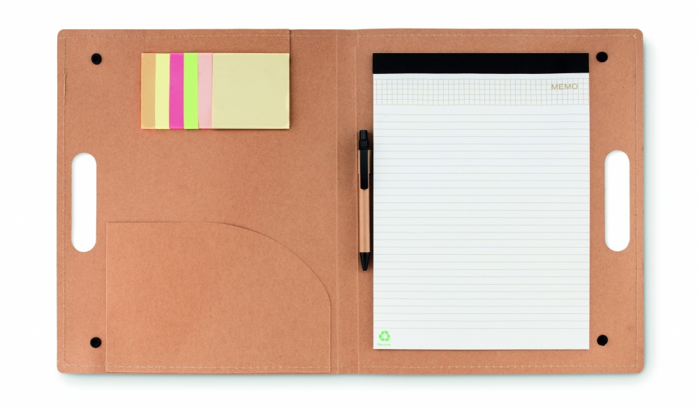 Logo trade advertising products picture of: Conference folder recycled