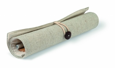 Logotrade promotional items photo of: Stationary set in cotton pouch