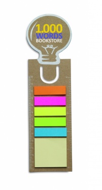 Logotrade corporate gift picture of: Bookmark with sticky memo pad