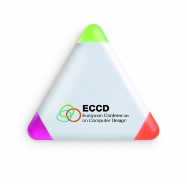Logo trade promotional products picture of: Triangular highlighter