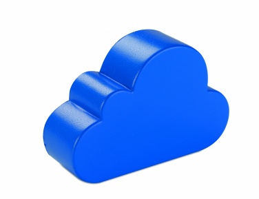 Logo trade business gifts image of: Anti-stress in cloud shape