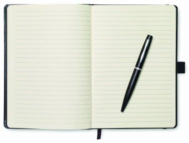 Logotrade advertising product image of: A5 notebook with pen 72 lined