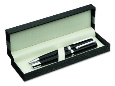 Logo trade promotional items image of: Pen and roller in paper box