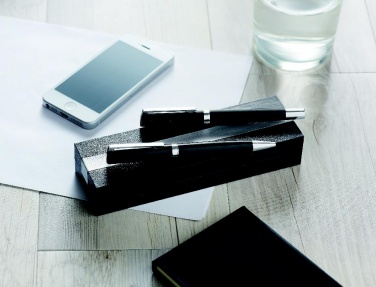 Logotrade promotional merchandise photo of: Pen and roller in paper box
