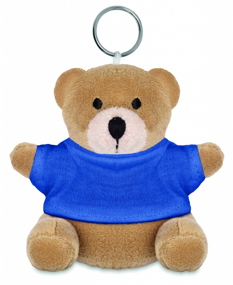 Logo trade promotional products picture of: Teddy bear key ring FINLAND