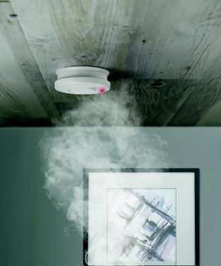 Logo trade advertising products image of: Smoke detector