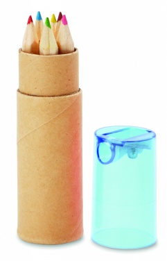Logo trade corporate gifts picture of: 6 coloured pencils