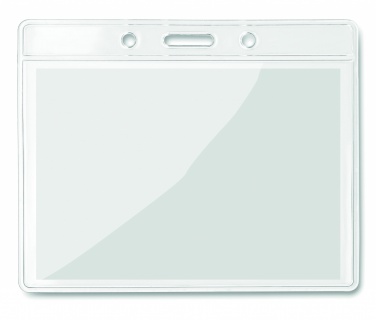 Logotrade promotional giveaways photo of: Transparent badge 10cmx8cm