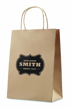 Logo trade promotional gifts picture of: Gift paper bag medium 150 gr/m²