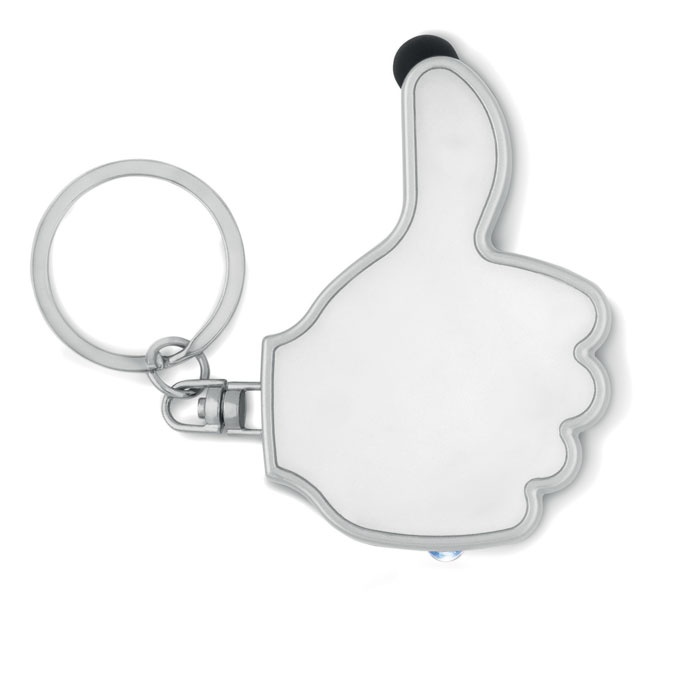 Logotrade corporate gifts photo of: Thumbs up led light w/key ring Valmiera