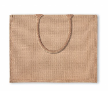 Logo trade promotional item photo of: Jute shopping bag
