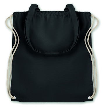 Logotrade promotional items photo of: 220gr/m² canvas 2 function bag