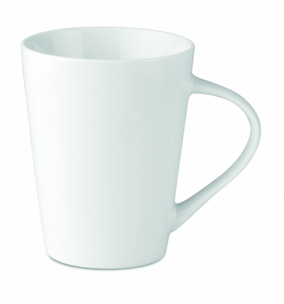 Logo trade promotional product photo of: Porcelain conic mug 250 ml