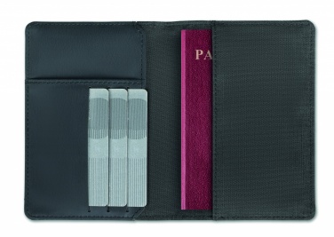 Logo trade promotional giveaway photo of: 2 Tone passport holder