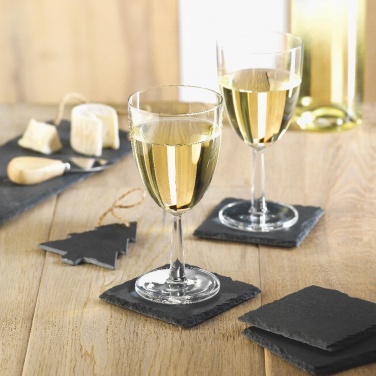 Logotrade promotional merchandise image of: Slate coasters with EVA bottom