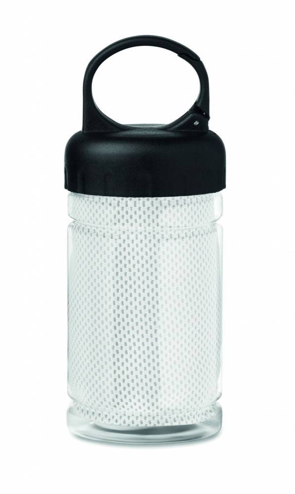 Logotrade promotional merchandise image of: Cooling towel in PET bottle