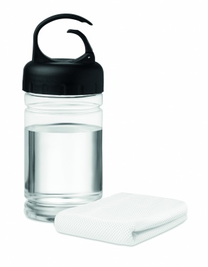 Logotrade promotional merchandise image of: Cooling towel in PET bottle