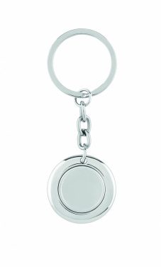 Logotrade advertising product picture of: Key ring with token Cēsis