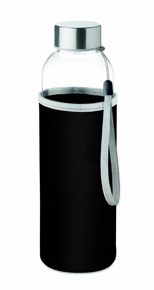 Logotrade promotional giveaway picture of: Glass bottle in pouch 500ml