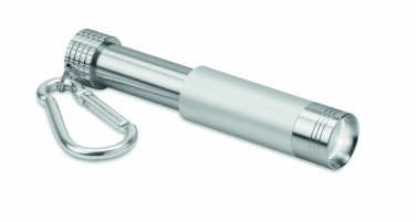 Logotrade promotional giveaway picture of: Aluminium/ABS LED key ring Aizkraukle